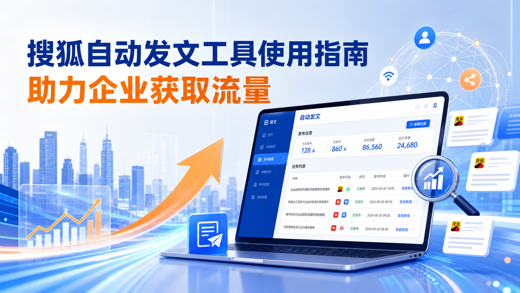 搜狐自动发文工具的使用指南：助力武汉企业获取流量